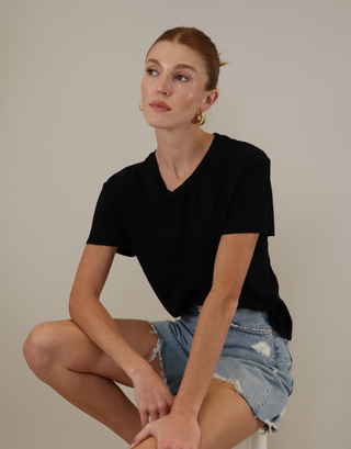 HARLEY COTTON BOXY CREW TEE