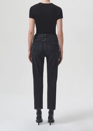 RILEY HIGH RISE STRAIGHT CROP (STRETCH)