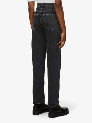 90s Pinch Waist high-rise straight